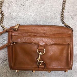 Rebecca Minkoff Brown Crossbody Leather Bag